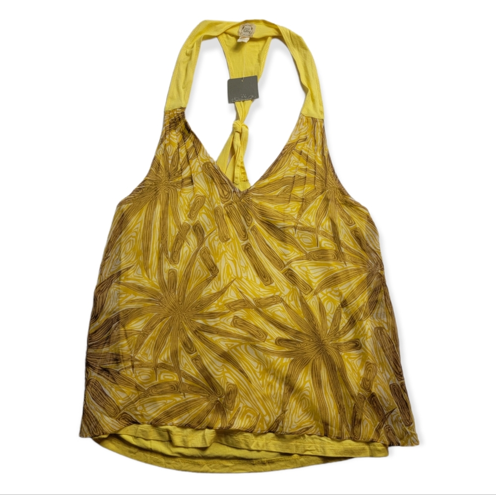 NWT Tea and Honey Anthropologie Racer Back Top